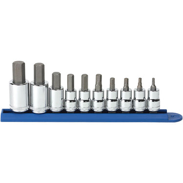 GearWrench® 10-Piece Hex Bit Metric Socket Set, 3/8